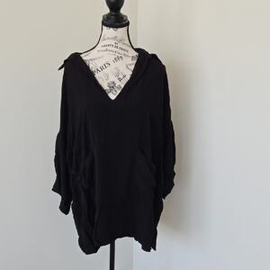 Black Women's Swim Coverup